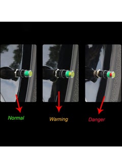 Oasisgalore 12Pcs 2.4Bar 36PSI Car tire Pressure Monitor Valve stem Caps Sensor Indicator with 3-Color Eye Alert  - Image 4