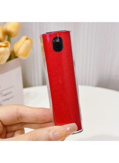 Mobile Phone Screen Cleaning Artifact Portable Spray Wipe One Cute Cartoon Tablet Computer Display Screen Cleaning Solution-Color:Red Durable Screen Cleaner