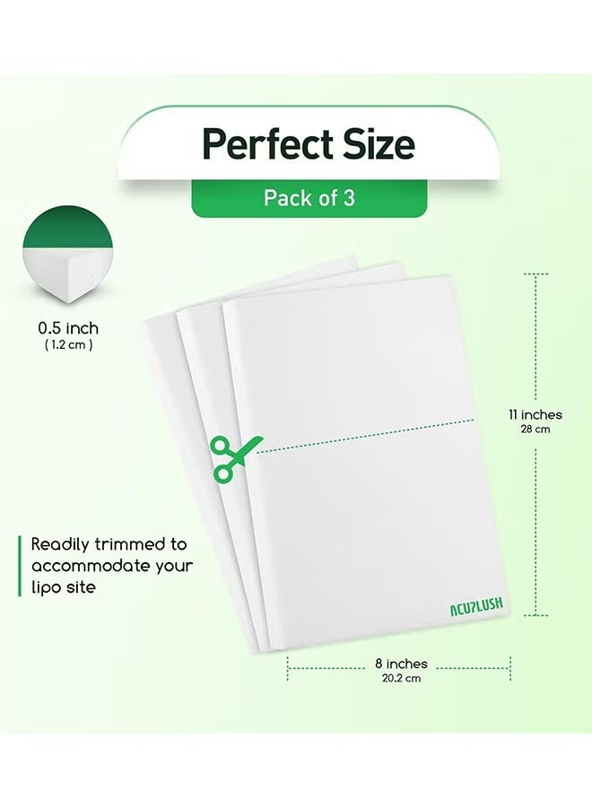 3PCS Medical Foam After Liposuction and Body Sculpting - Image 2