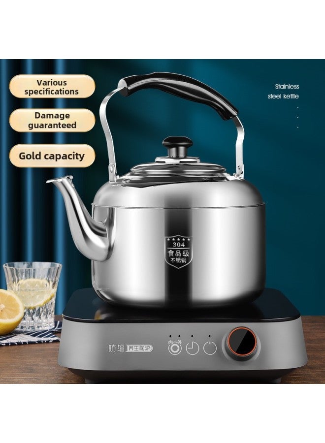 304 Food Grade Kettle Stainless Steel Sound Large Capacity Boiling Kettle To Make Kettle Induction Cooker Gas Jeske-Colour:Extra Thick-304 Material/yu Sheng 6kg -5 Years Warranty/with Gifts-Capacity:By Default - Image 2