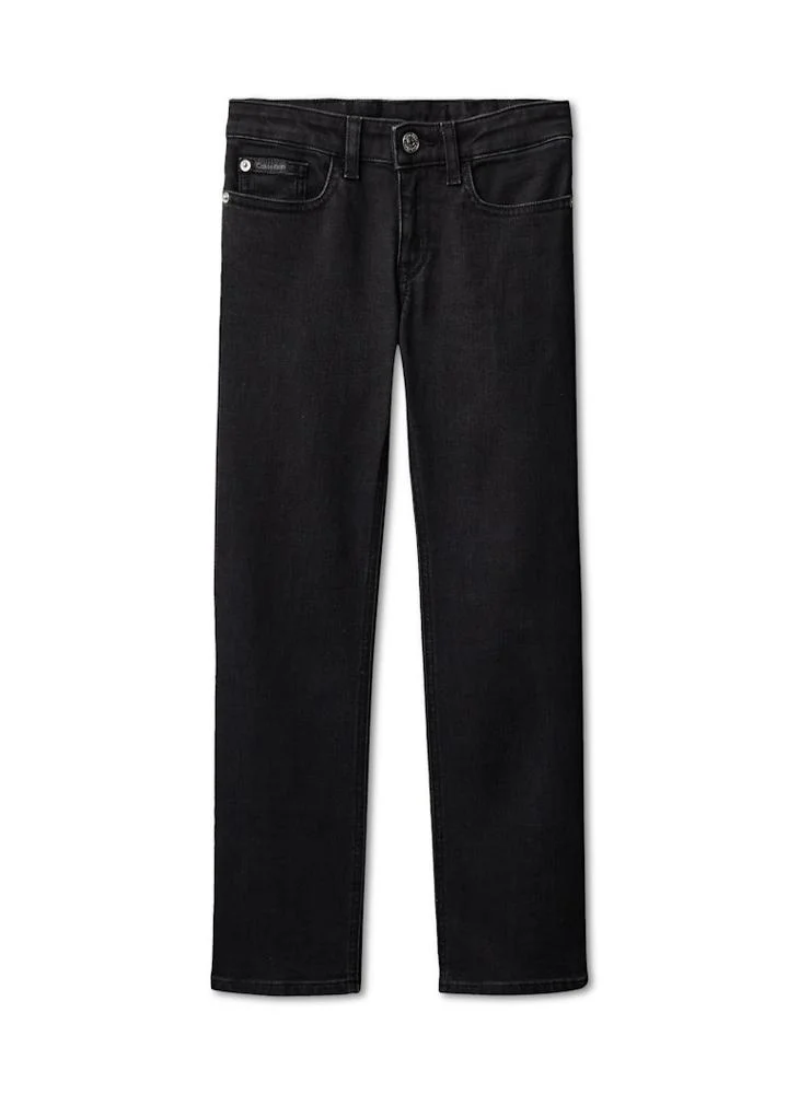 Calvin Klein Jeans  Youth Straight Fit Jeans for Women | Best Price UAE