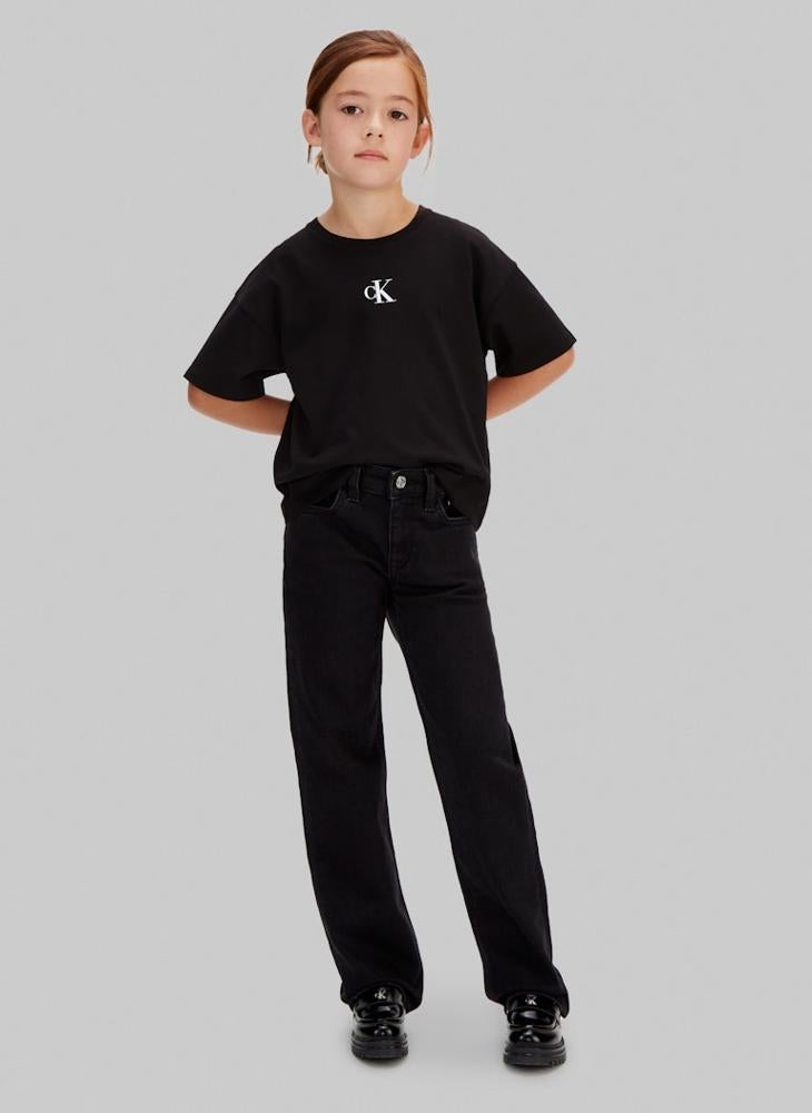 Calvin Klein Jeans Youth Straight Fit Jeans - Image 1