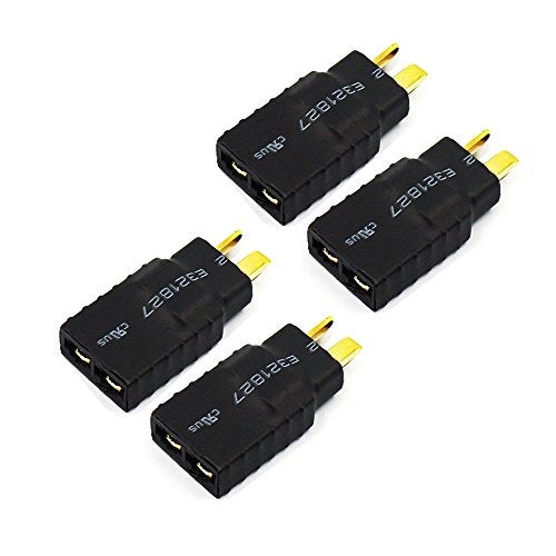 FLY RC Lipo Battery Wireless Adapter Compatible with T Plug Battery to Slash Revo Rc Esc Charger (4pcs/Lots) - Image 1