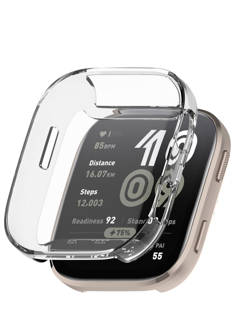 Cover Compatible with Amazfit Bip 6, Full Protection in Soft TPU, Shockproof and Anti-Drop, with Amazfit Bip 6 (Transparent) - Image 1