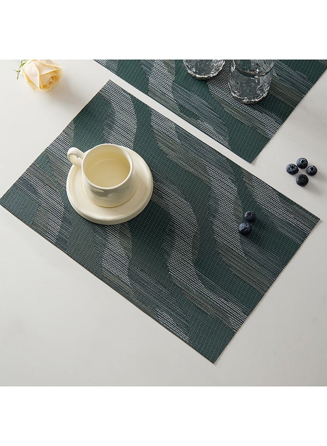 DANUBE HOME مفرش طاولة دانوب هوم إستر تكسلاين 45x30 سم رمادي | 70% بي في سي + 30% بوليستر واقي طاولة غير قابل للانزلاق للديكور لمائدة الطعام في المطبخ - Image 1