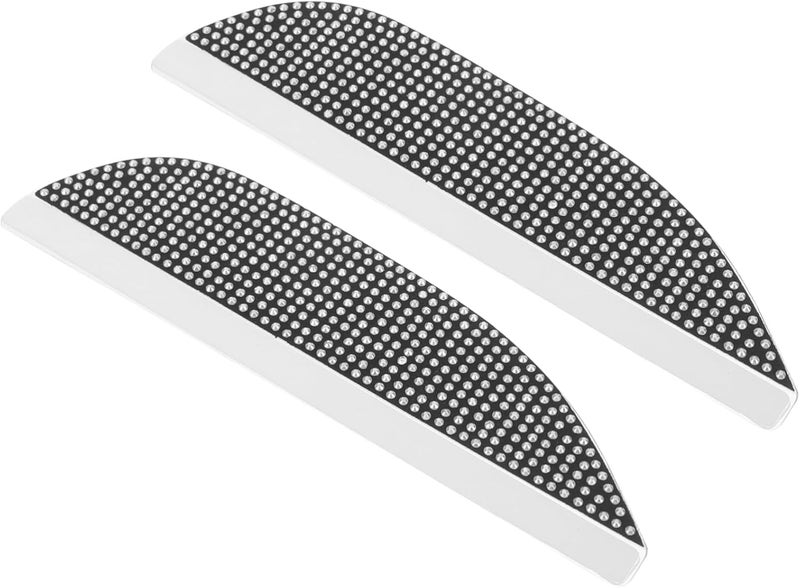 Rainproof Eyebrows Rearview Mirror Visors Rhinestone Design for Car Safety - Image 1