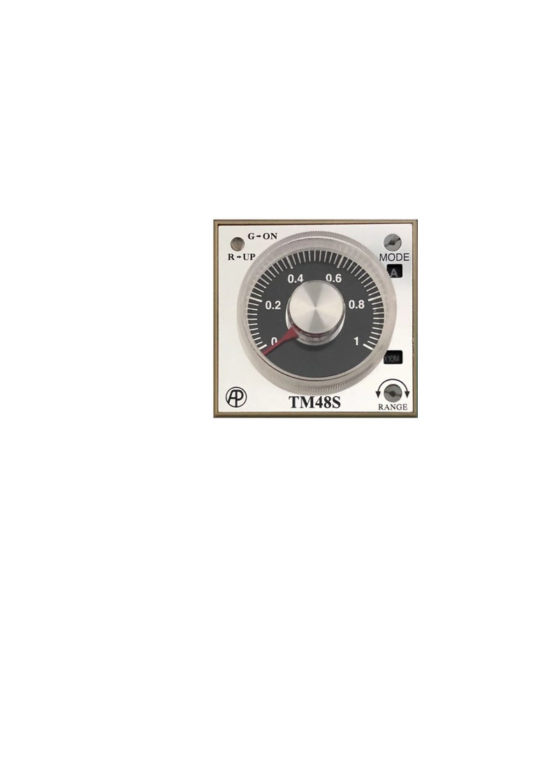 8 Pin Timer Multi Range Din Rail Mount 24-240V AC/DC TM48S Auspicious  - Image 3