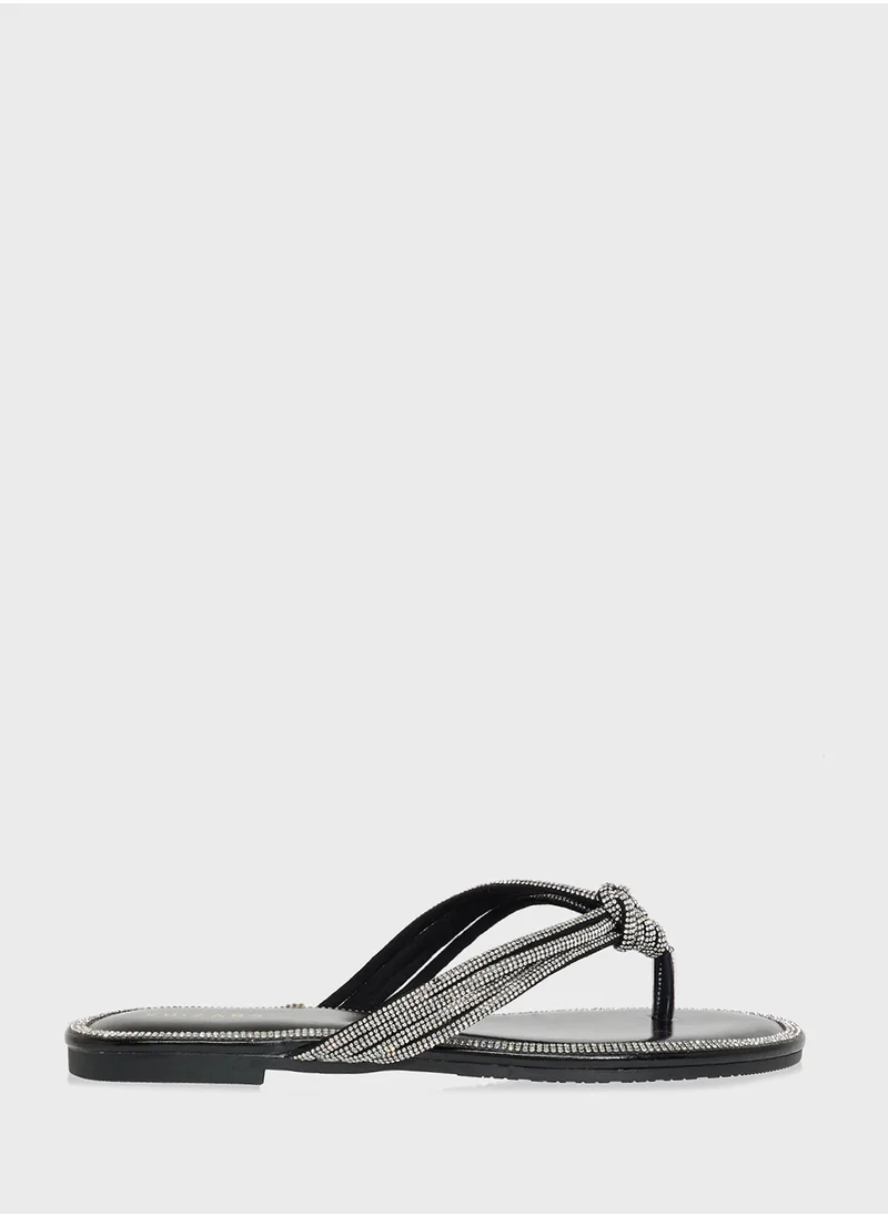 Khizana Sparkly Thong Sandal