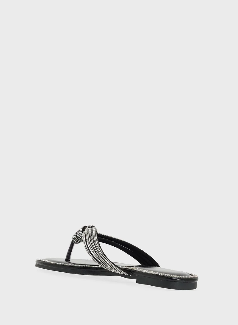 Khizana Sparkly Thong Sandal