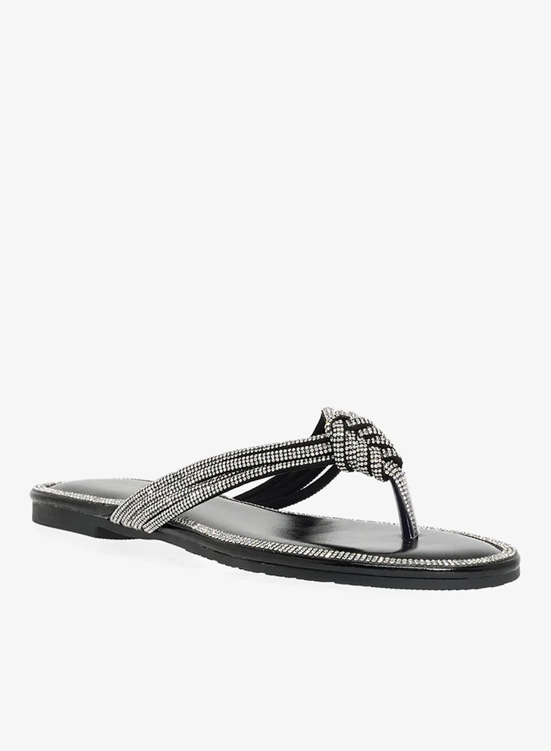 Khizana Sparkly Thong Sandal