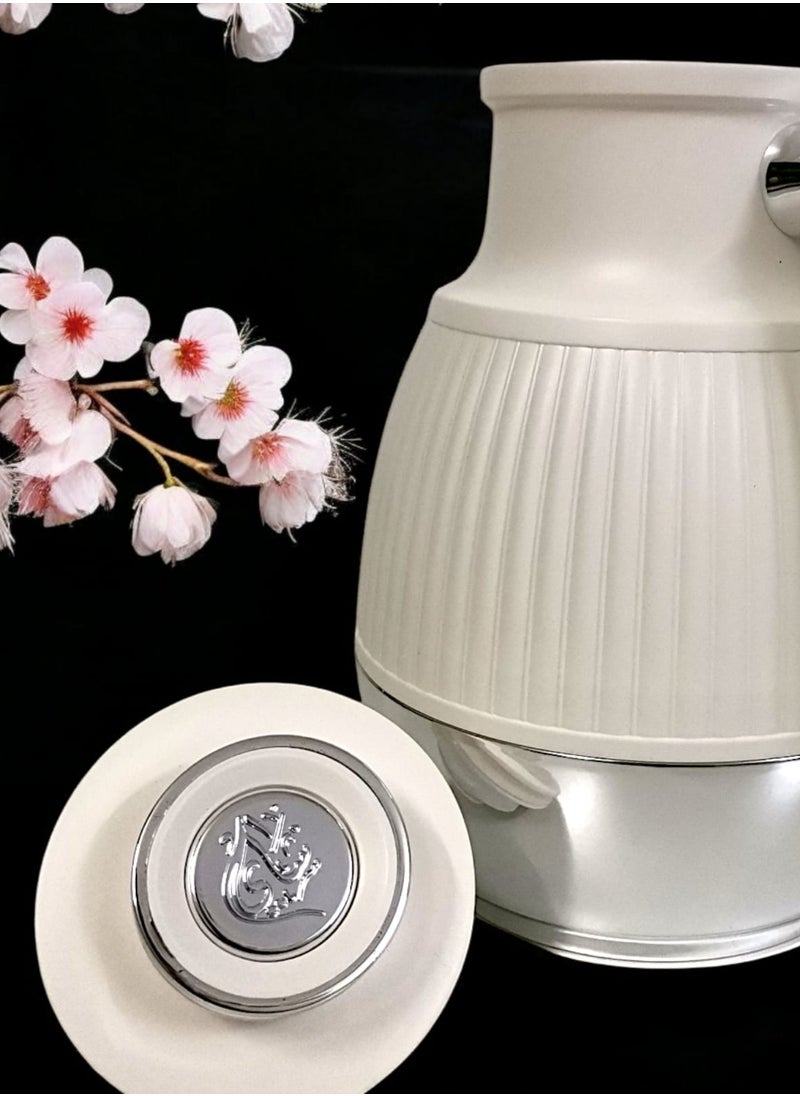 Rema - Attractive Coffee and Tea Fridge Thermos Set with Elegant Design Silver 1L + 0.5L - Image 1