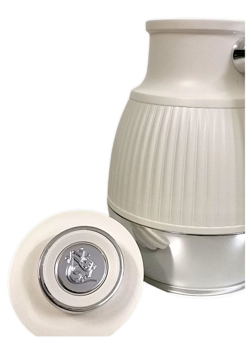 Rema - Attractive Coffee and Tea Fridge Thermos Set with Elegant Design Silver 1L + 0.5L - Image 1