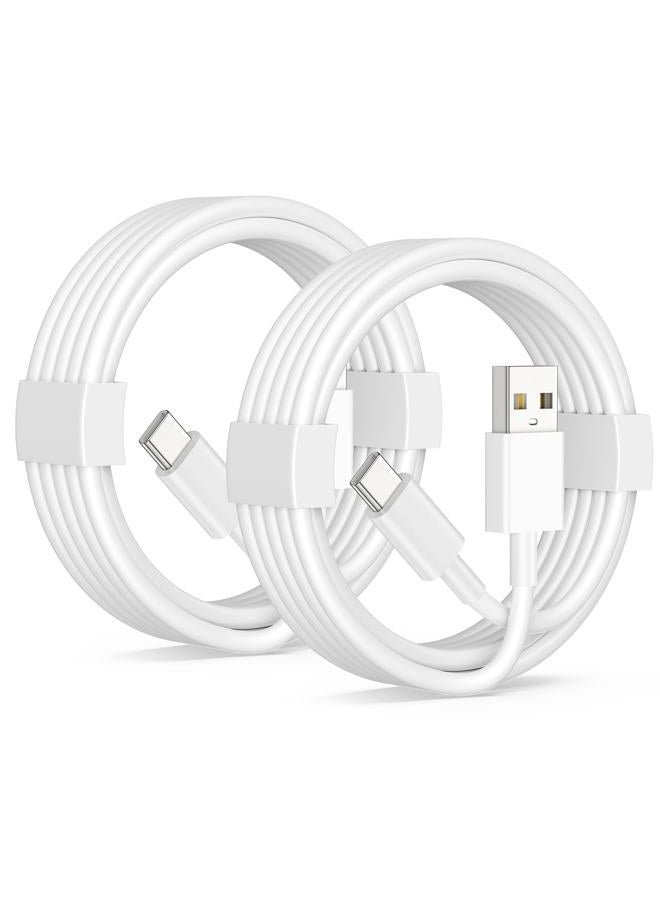 Car Carplay Cable for iPhone 17/17 Pro/Air/16e/16/15 Pro Max/Plus Cable, 2Pack USB A to USB C for CarPlay USBC Cord, iPad, Galaxy, Pixel, Android Accessories Charging Wire Type-C Car Charger Cord 3FT