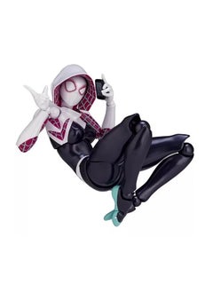 General Spider Gwen Hands-On Office Figure Model Anime Character Spider-Man PVC Painted Action Figure (7 Inch Scale)  - Image 1