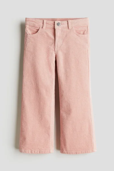 H&M Wide Corduroy Trousers