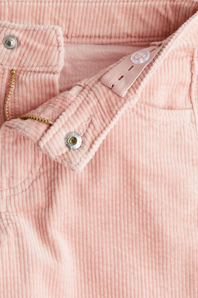 H&M Wide Corduroy Trousers