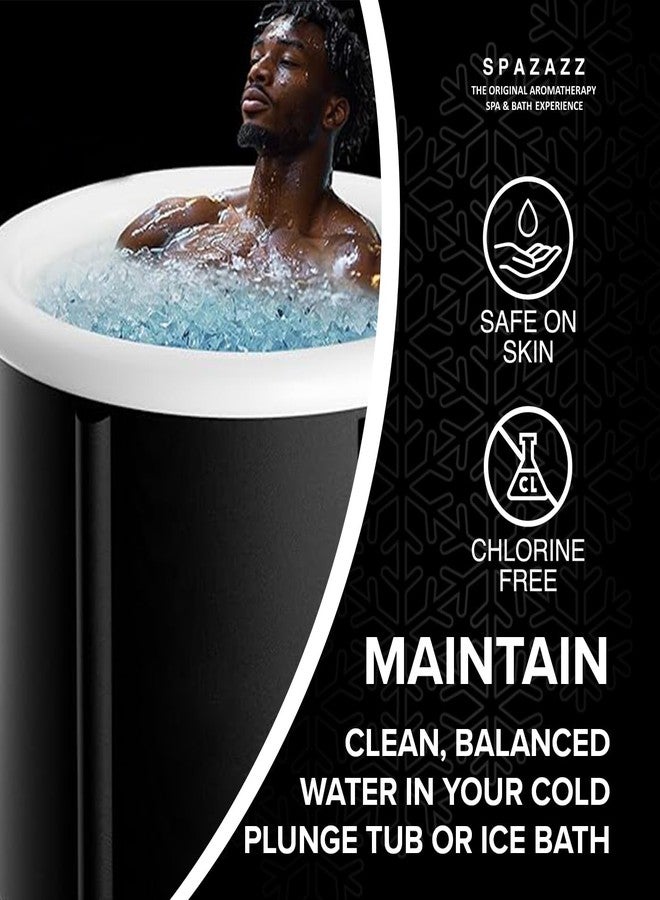 Spazazz Regul8 Cold Plunge Water Stabilizer - Chlorine-Free Water Treatment for Ice Baths & Cold Plunge Tubs - Balances & Conditions, Safe on Skin, Professional Grade - 16 fl oz - Image 4