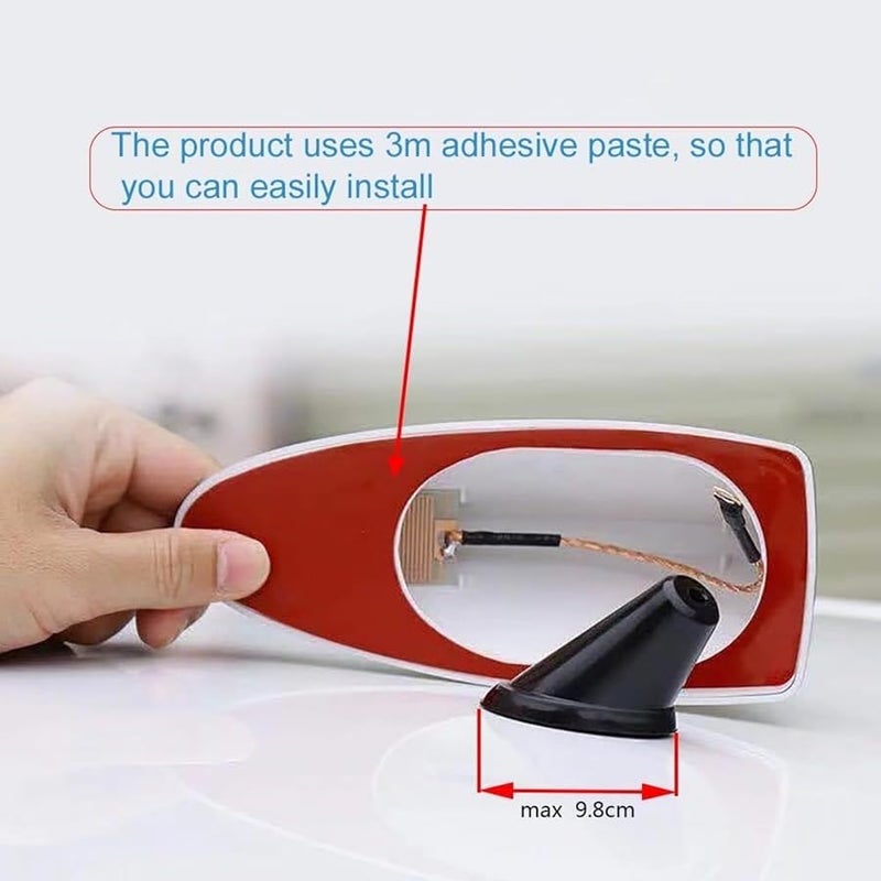 C هوائي زعنفة القرش الرمادي لسيارة سوبارو فورستر 2013-2018 إشارة راديو قوية تصميم إيروديناميكي - Image 5