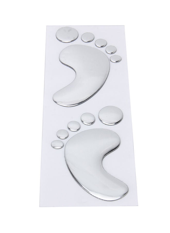 NIBEMINENT A Pair 3D Soft Rubber Car Sticker - Image 1