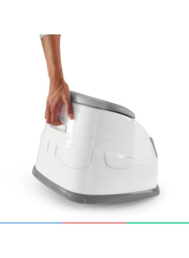 إنجنيونتي كرسي اطعام و مقعد للأطفال 2 في 1 - رصاصي - 11576 - Image 2