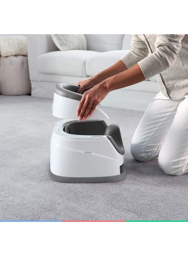 إنجنيونتي كرسي اطعام و مقعد للأطفال 2 في 1 - رصاصي - 11576 - Image 3