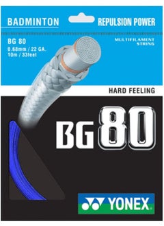 Yonex Bg80 10Mtr -Royal Blue 