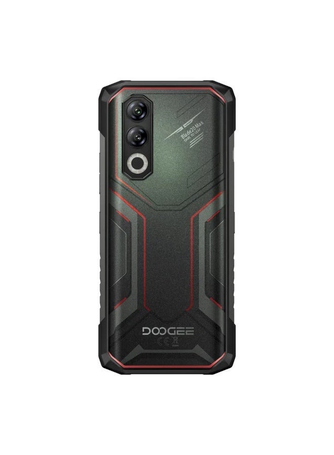DOOGEE Blade20 Max 11800mAh 36+ 1TB 64MP AI Main Camera Android 15 Rugged Phone - Red - Image 2