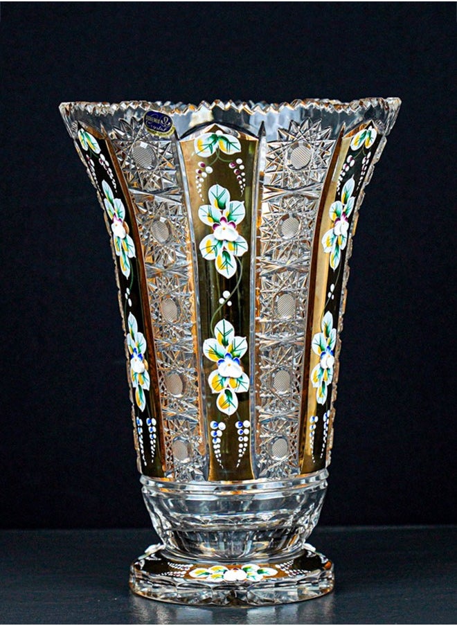 Handcut Crystal Vase Gold Design - pzsku/ZEB8D05DC8264DC96520CZ/45/_/1695221682/44395a8e-301a-4c88-9c15-63bdf247a8a3