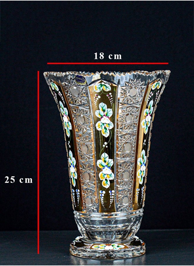 Handcut Crystal Vase Gold Design - pzsku/ZEB8D05DC8264DC96520CZ/45/_/1695221683/b724664c-6383-4f37-88ab-5a45eaa88159