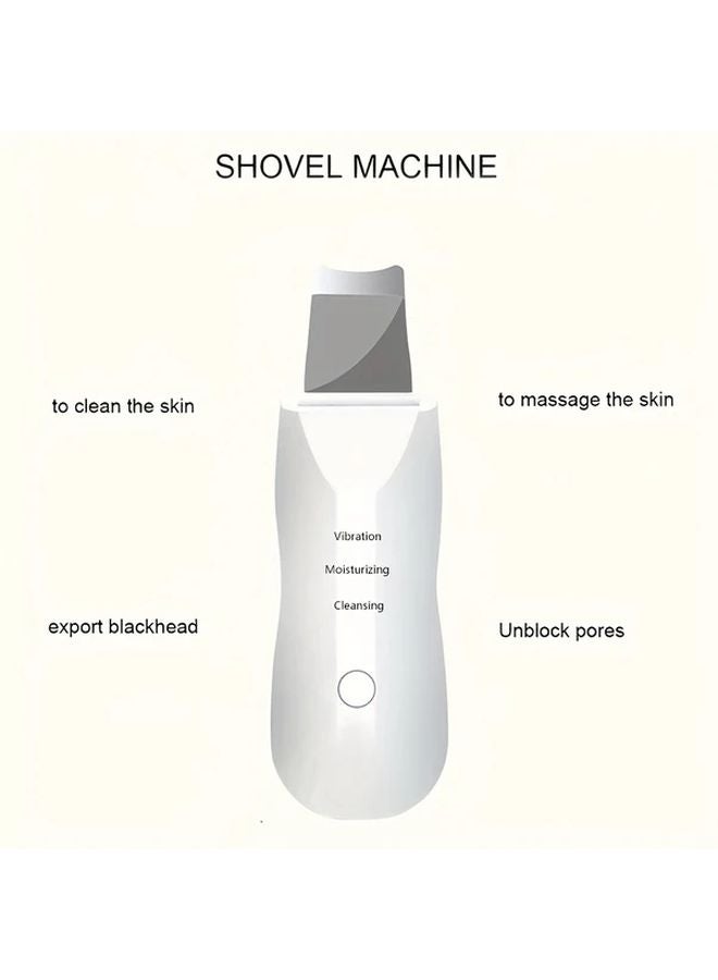 Black Electric Facial Cleansing Scrubber Pore Cleaner Blackhead Remover - Image 4