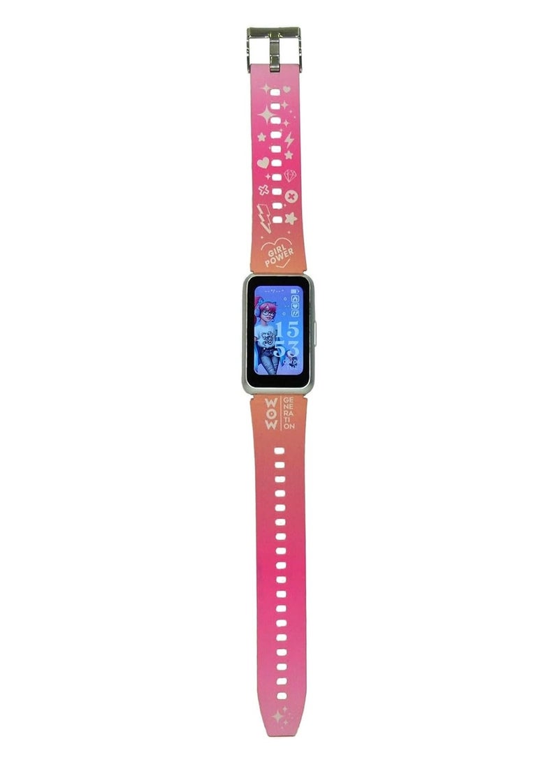 Wow Generation Smart-watch Pink - Image 3