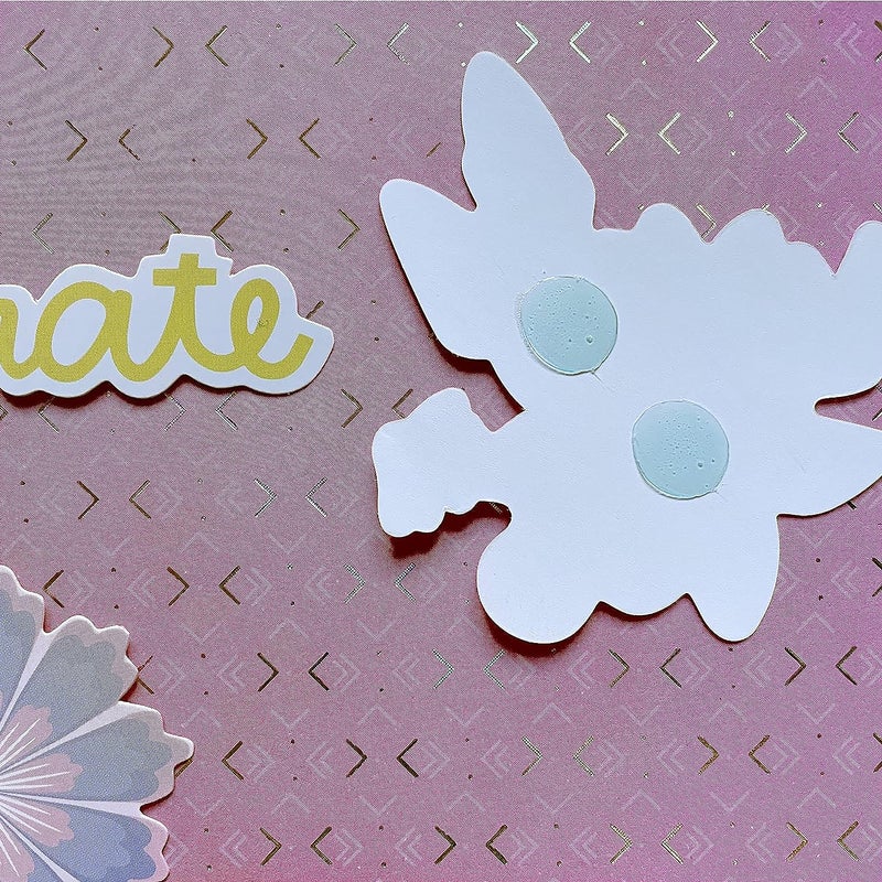 Glue Dots Permanent Glue Dots, Blue, Pack Of 60 - Image 3