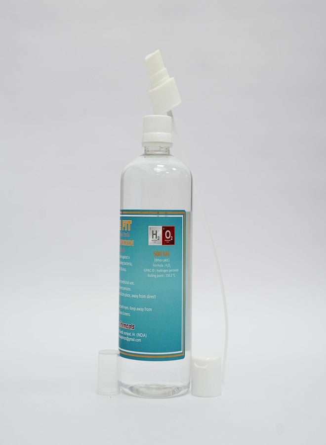 Tree Fit Hydrogen Peroxide 3% w/w FOOD GRADE Pack of 8 | (500 ML X 8 = 4000 ML) - Image 5