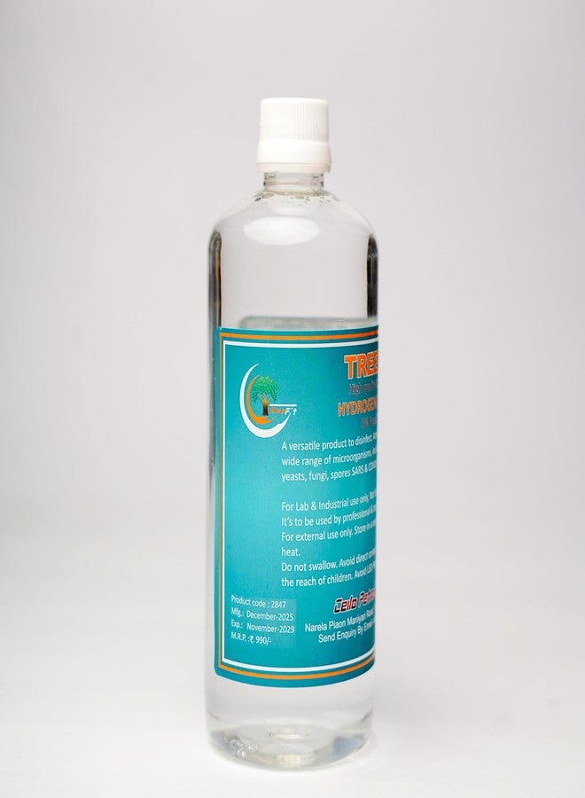 Tree Fit Hydrogen Peroxide 3% w/w FOOD GRADE Pack of 8 | (500 ML X 8 = 4000 ML) - Image 3