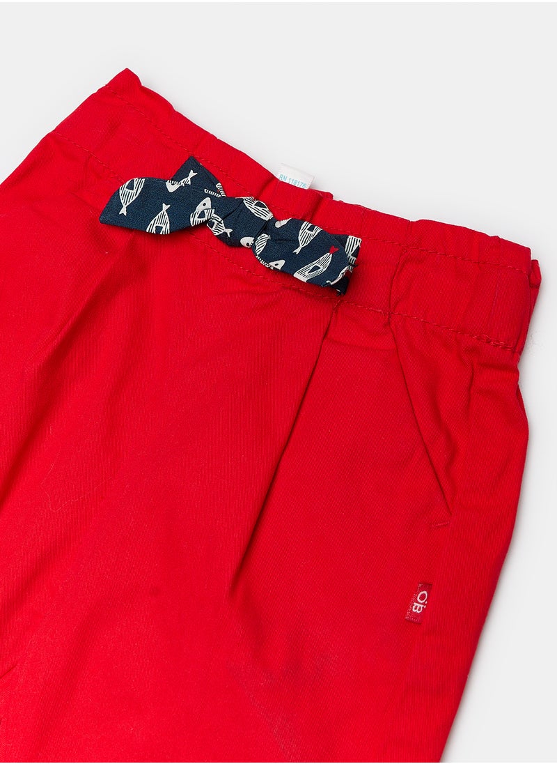 OBAIBI - Red Pants for Boys - Image 1