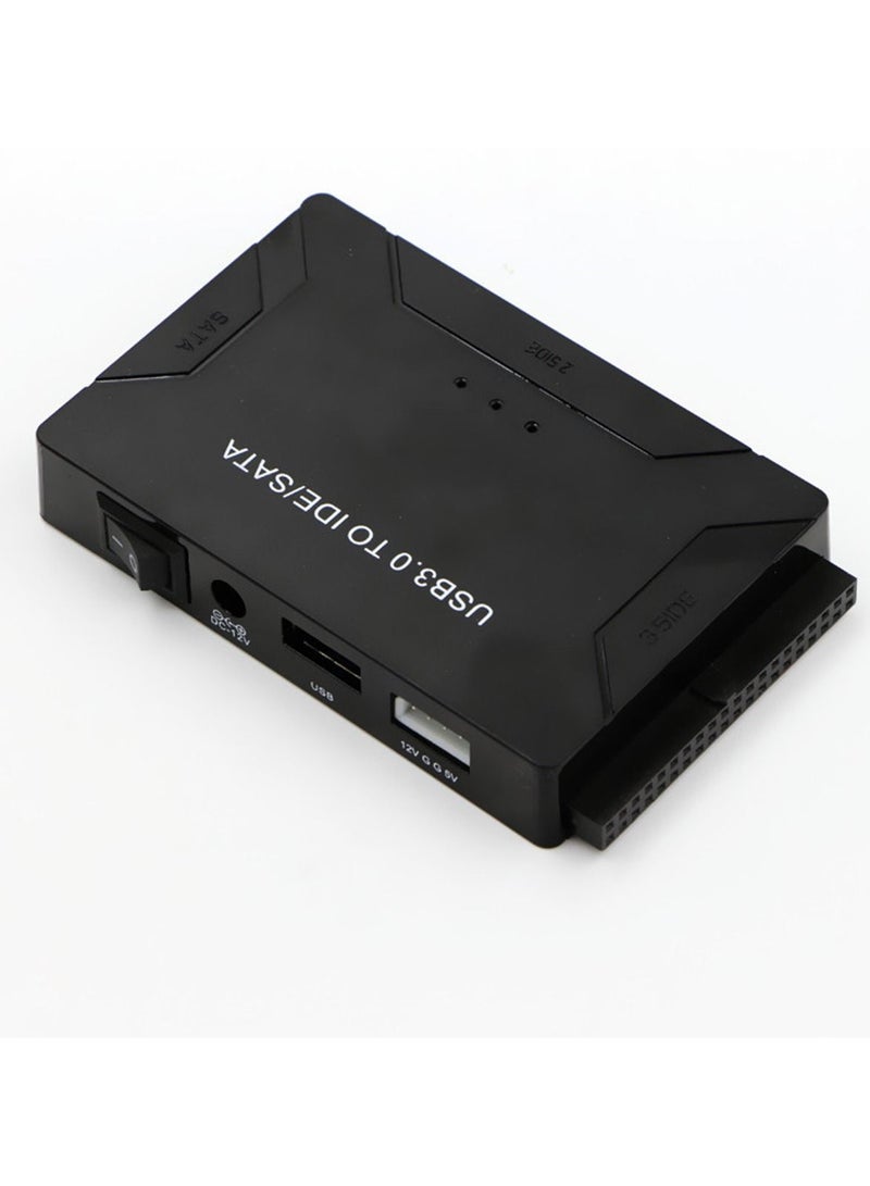 USB 3.0 to SATA IDE Hard Drive Reader/Adapter, Hard Drive Adapter Cable Converter for Universal 2.5/3.5 Inch SATA and IDE HDD, 2.5 Inch SSD, 5.25-Inch DVD-ROM/CD-ROM/CD-RW/DVD-RW/DVD+RW  - Image 3