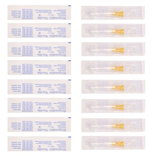 Veosor 25 Gauge 1 inch Needle, 100 Pack Luer Lock Disposable Industrial Dispensing Accessories,Individually Wrapped - Image 2