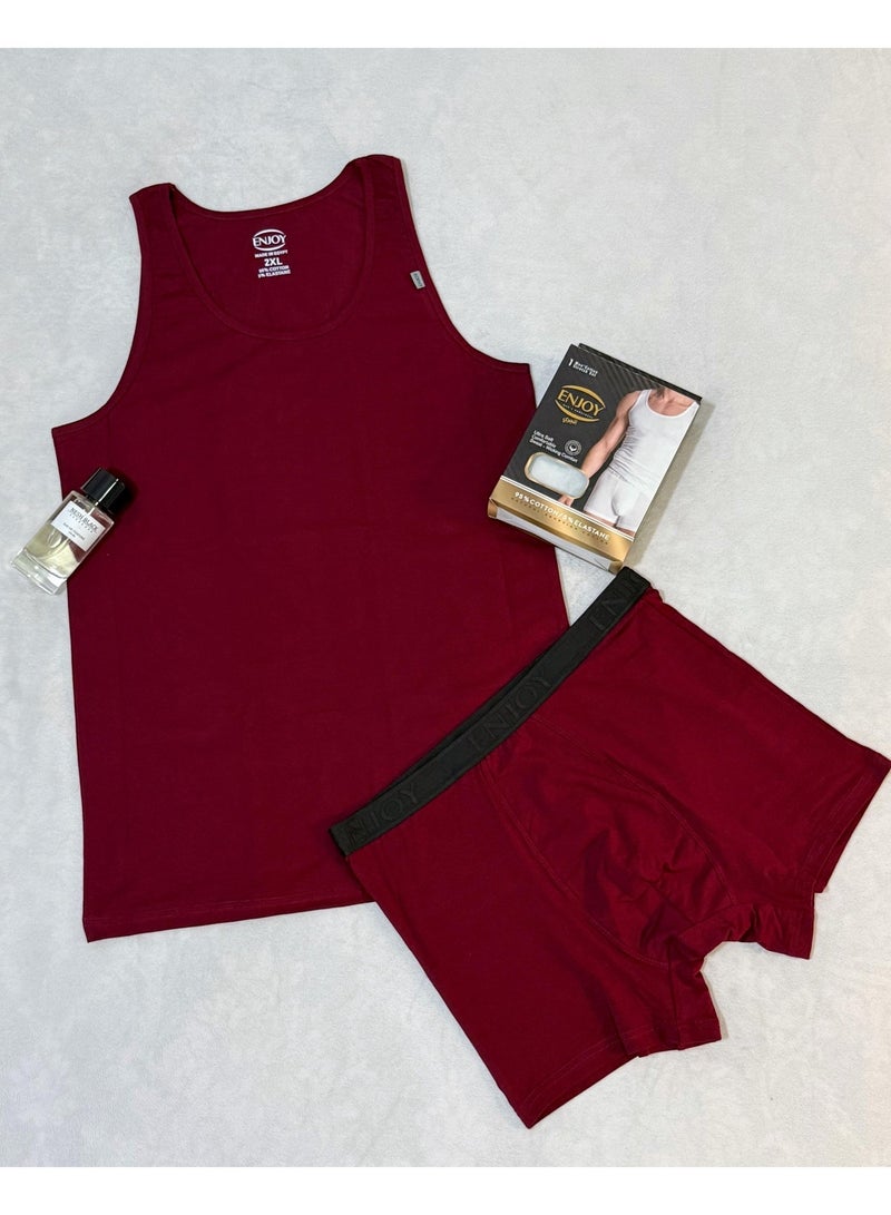 إنجوي انجوى طقم داخلى بوكسر وفانله داخليه رجالى - Image 5