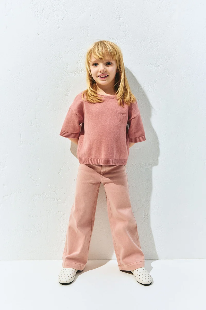 اتش اند ام بلوزة محبوكة