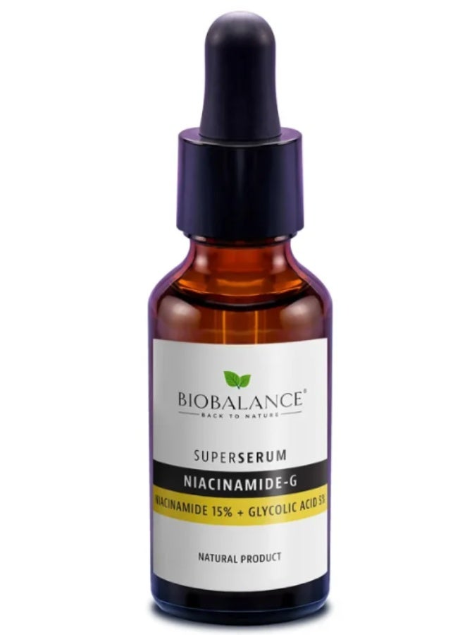 BioBalance Super Serum Niacinamide-G 30ml – Anti Dark Spots, Anti-Wrinkle, Skin Brightening Face Serum - Image 2