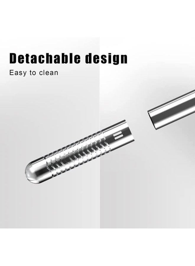 Fzone Mini 10 inch Stainless Steel Filter Pipe Inflow and Outflow for Aquarium Plant Tank, Lily Pipes with Acrylic Pipe Fixer for 12/16mm Filter Tube (MINI-12MM) - Image 5