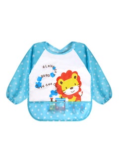 KASTWAVE Long Sleeve Baby Bibs, Waterproof Sleeved Bib, Baby Toddler Bibs Smock for 6-36 Months  - Image 2