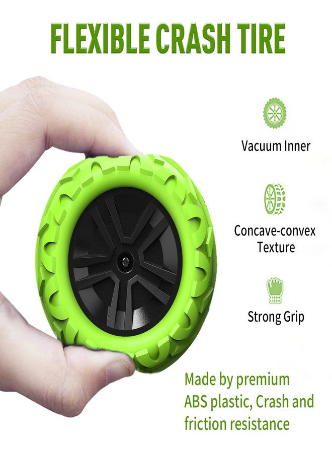Amicool RC Voiture Telecommandé Tout Terrain، 4WD 360° Rotation Stunt Car Offroad RC Véhicule Avec LED، 2.4 جيجاهيرتز Voiture Radio Commandee Crawlers pour Enfants 6-12 Ans، G03080R - Image 5