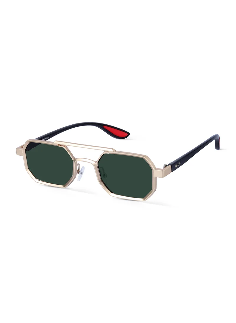 Woggles UV Protection Hexagonal Sunglasses| Men & Women