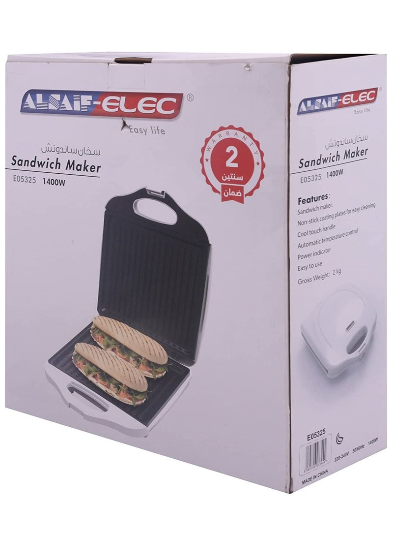 ALSAIF-ELEC Sandwich Maker 1400 W E05325 - Image 5
