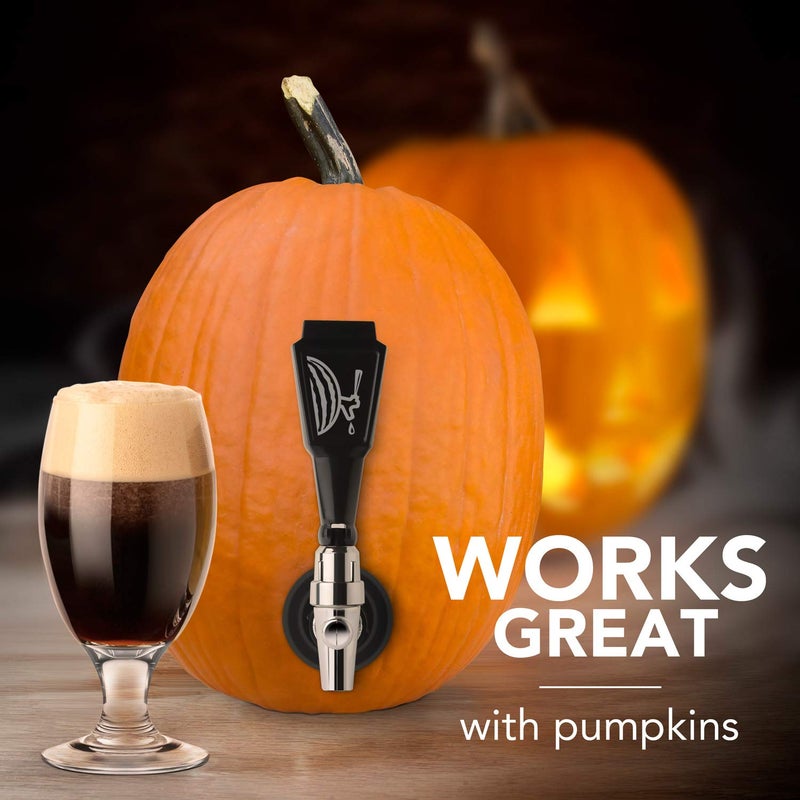 Final Touch Watermelon Keg Tapping Kit - Turn Watermelons & Pumpkins into Drink Dispensers with Shank, Faucet, Coring Tool, and Recipe Instructions - Perfect for Parties, BBQs, and Picnics (BD204) - Image 5