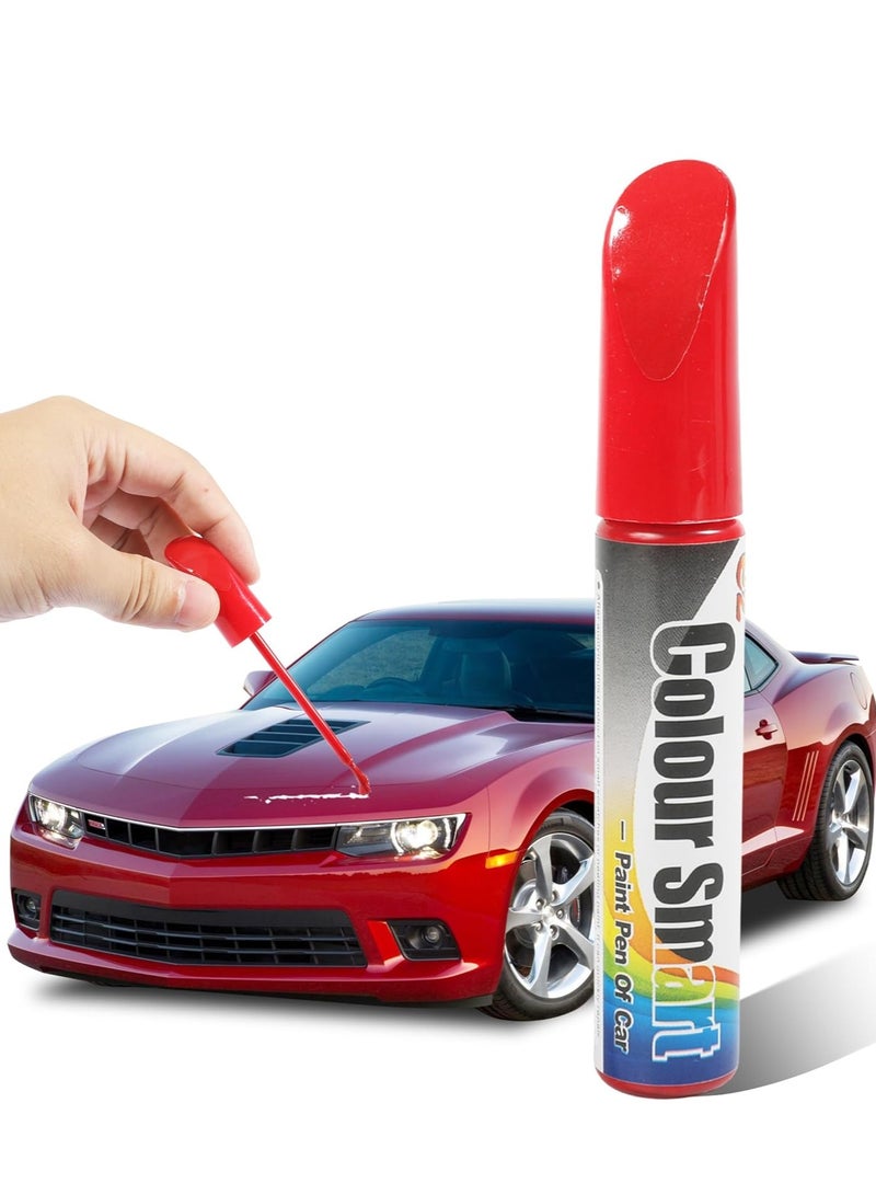 AirYoung Car Scratch Remover,Car Scratch Repair,Car Accessories Car Deep Scratch Remover,Scratch Remover for Vehicles,Car Scratch Repair Paint Pen,Universal Car Touch Up Paint for Deep Scratches (Red) - Image 1