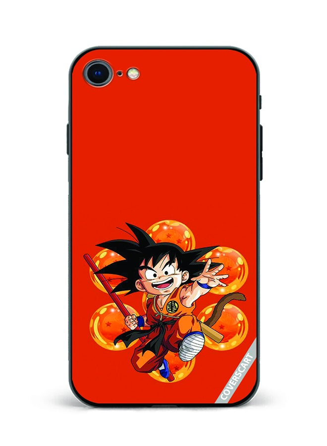 COVERSCART Protective Case Cover For Apple iPhone 7 Baby Goku Cartoon Design Multicolour