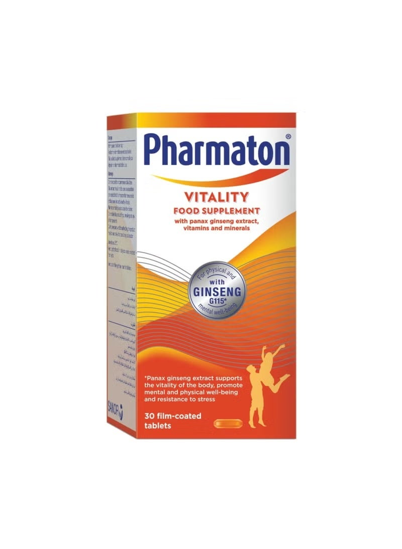 Pharmaton Vitality Capsules 30S