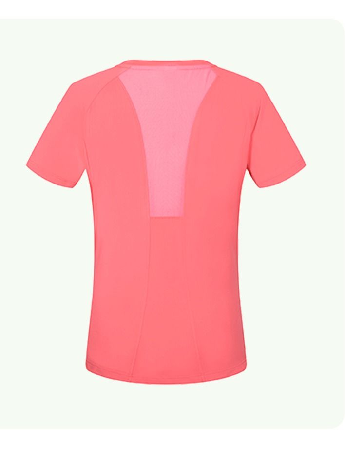 UTDOORWEAR تي شيرت رياضي نسائي قصير الأكمام سريع الجفاف جديد لصيف   - Image 2